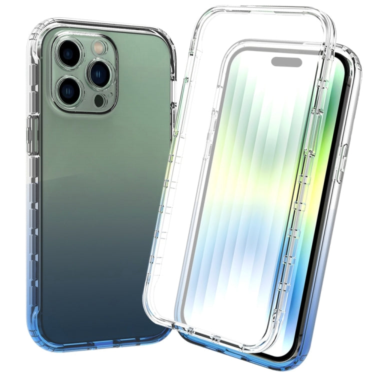 Full Body Shockproof Clear Gradient Phone Case
