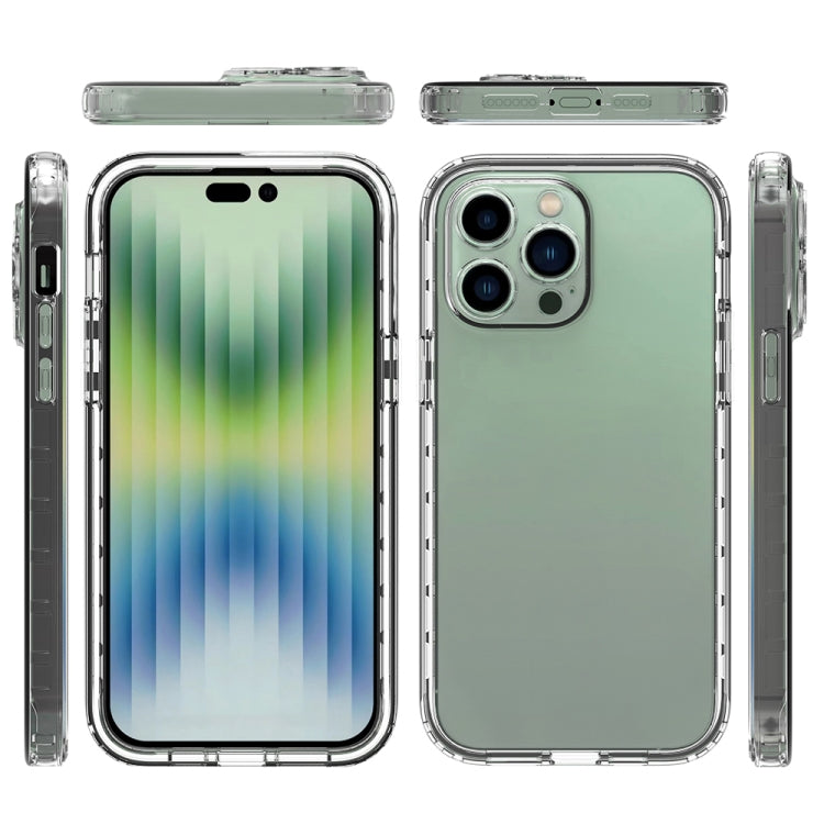 Full Body Shockproof Clear Gradient Phone Case