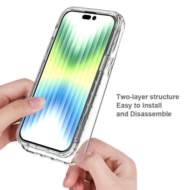 Full Body Shockproof Clear Gradient Phone Case