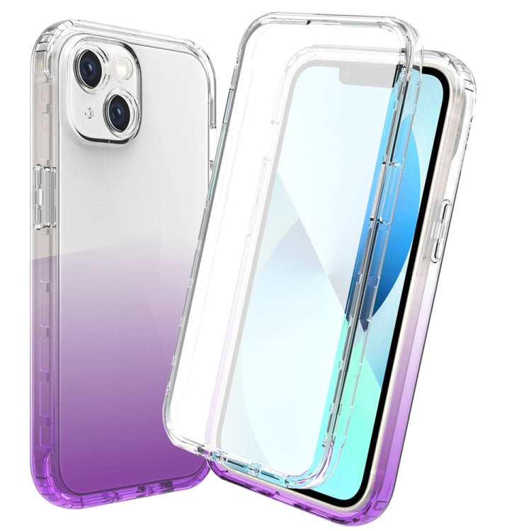 Full Body Shockproof Clear Gradient Phone Case