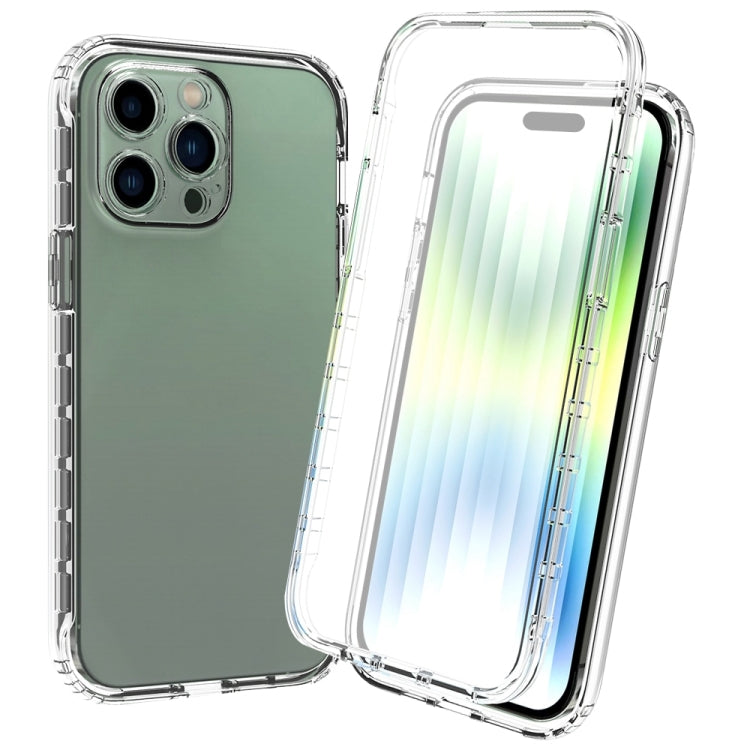 Full Body Shockproof Clear Gradient Phone Case