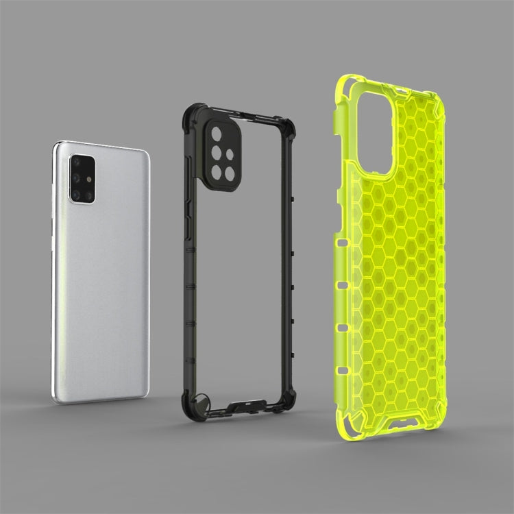 PC + TPU Honeycomb Drop Protection Case, For Calaxy A71