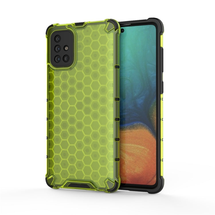PC + TPU Honeycomb Drop Protection Case, For Calaxy A71