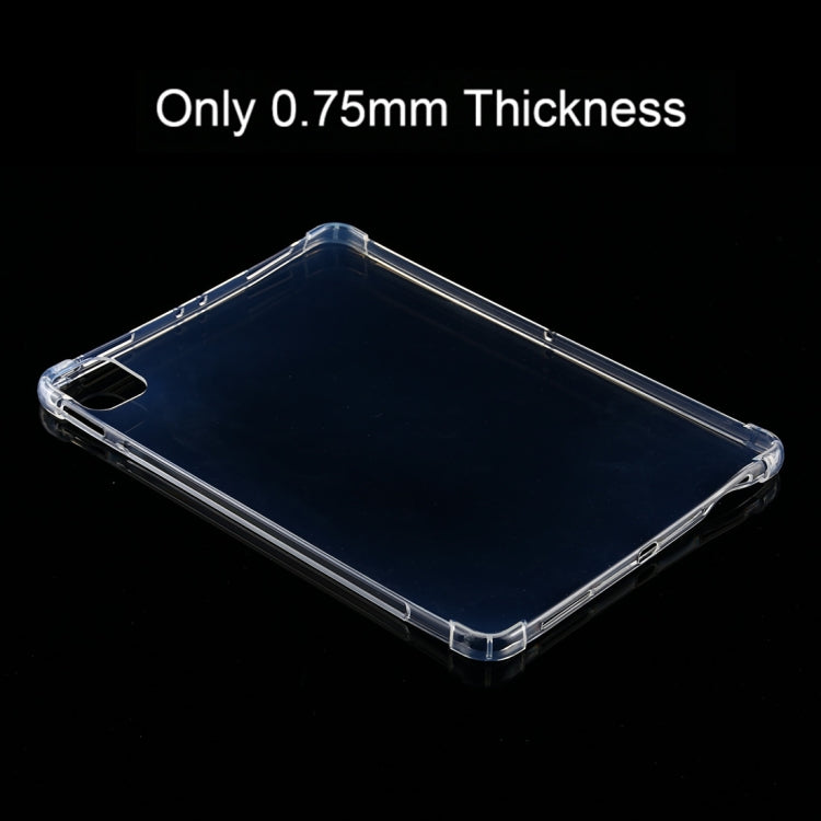 Coque de protection transparente antichoc en TPU (0,75 mm) pour iPad Pro 11 pouces (2020) et iPad Pro 12,9 pouces (2020)