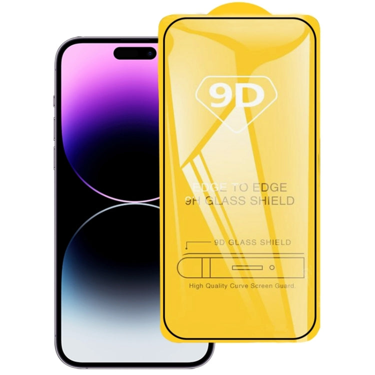 9D Full Glue Screen Tempered Glass Film, For iPhone 14 (1 PC), For iPhone 14 Plus (1 PC), For iPhone 14 Pro (1 PC), For iPhone 14 Pro Max (1 PC)