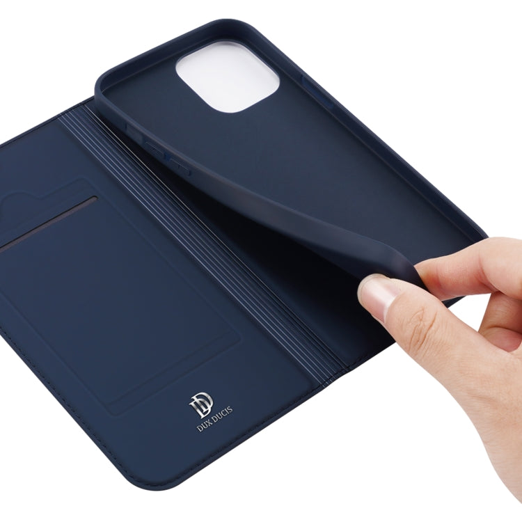 DUX DUCIS Skin Pro Series Shockproof Horizontal Flip Leather Phone Case, For iPhone 14/13, For iPhone 14 Pro