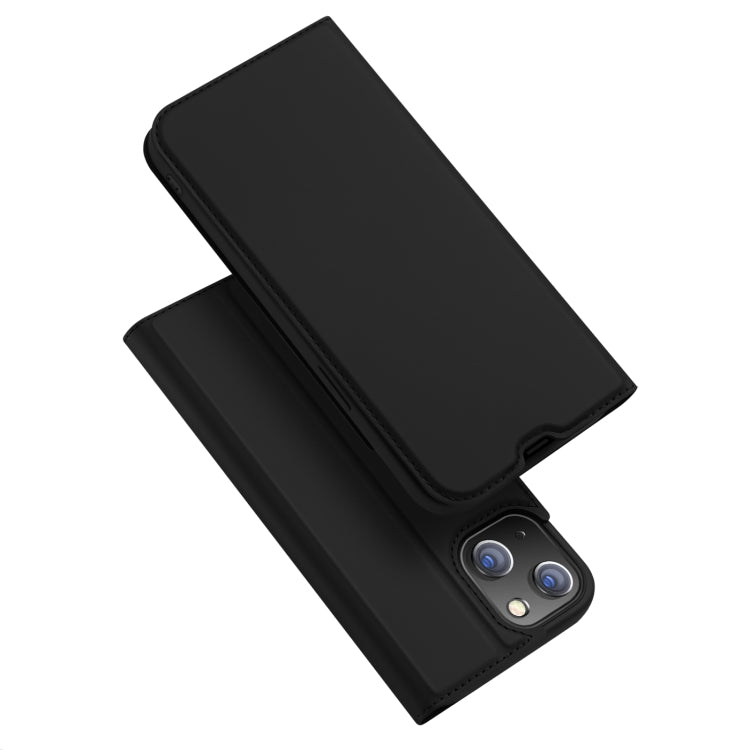 DUX DUCIS Skin Pro Series Shockproof Horizontal Flip Leather Phone Case, For iPhone 14/13, For iPhone 14 Pro