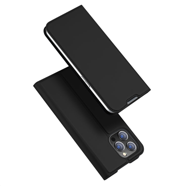 DUX DUCIS Skin Pro Series Shockproof Horizontal Flip Leather Phone Case, For iPhone 14/13, For iPhone 14 Pro