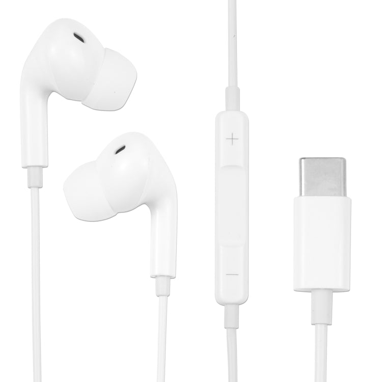 Casque intra-auriculaire filaire de 1,2 m avec micro, 8 broches, Type-C