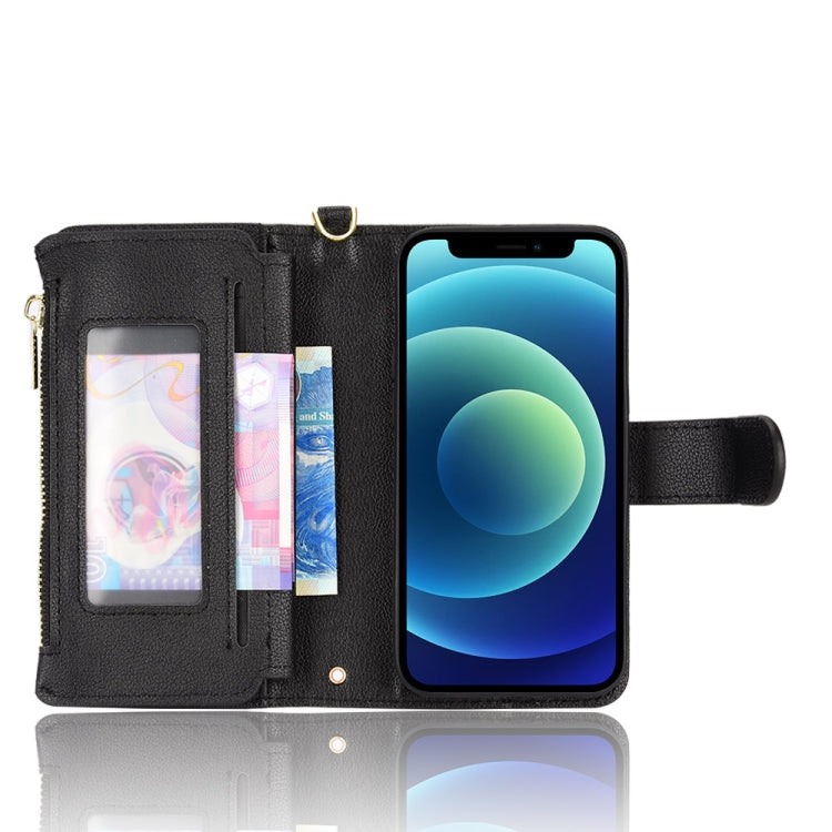 Litchi Texture Zipper Leather Phone Case