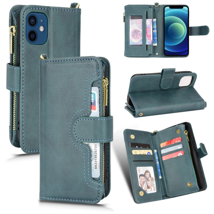 Litchi Texture Zipper Leather Phone Case