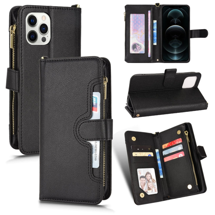 Litchi Texture Zipper Leather Phone Case