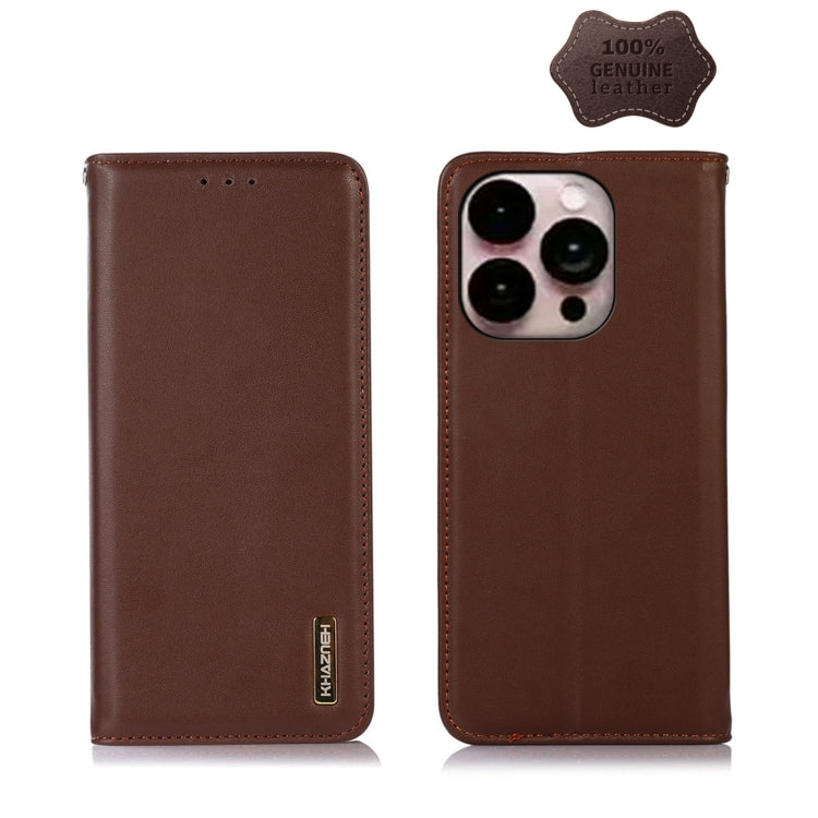 KHAZNEH Nappa Top Layer Cowhide Leather Phone Case