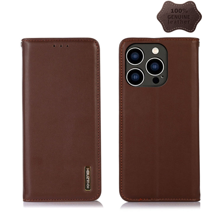 KHAZNEH Nappa Top Layer Cowhide Leather Phone Case