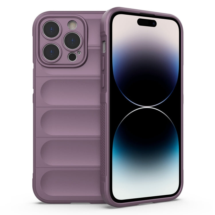 Magic Shield TPU + Flannel Phone Case, For iPhone 14 Pro Max