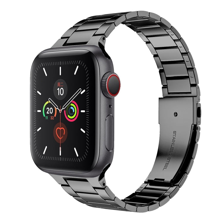 Small Waist Stainless Steel Watch Band For Apple Watch Series, For Apple Watch Series 8&7 45mm / SE 2&6&SE&5&4 44mm / 3&2&1 42mm, 7 41mm / 6&SE&5&4 40mm / 3&2&1 38mm, 7 45mm / 6&SE&5&4 44mm / 3&2&1 42mm                                                  ...
