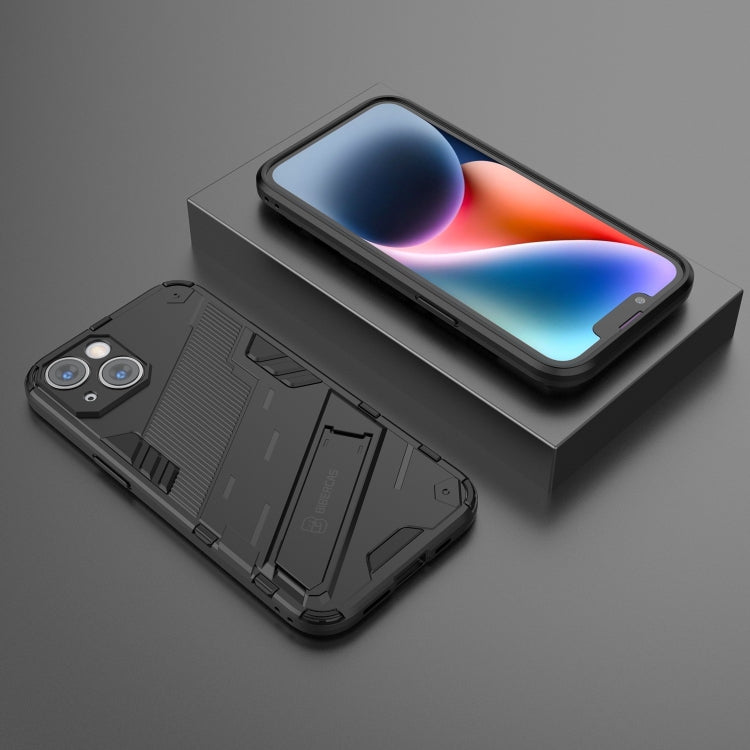 Punk Armor 2 in 1 PC + TPU Phone Case, For iPhone 14, For iPhone 14 Plus, For iPhone 14 Pro