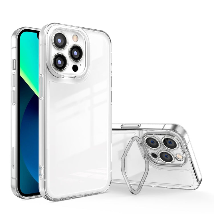 Transparent Invisible Bracket Shockproof Phone Case