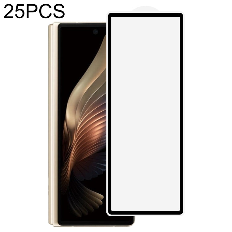 25 PCS Full Glue Screen Tempered Glass Film