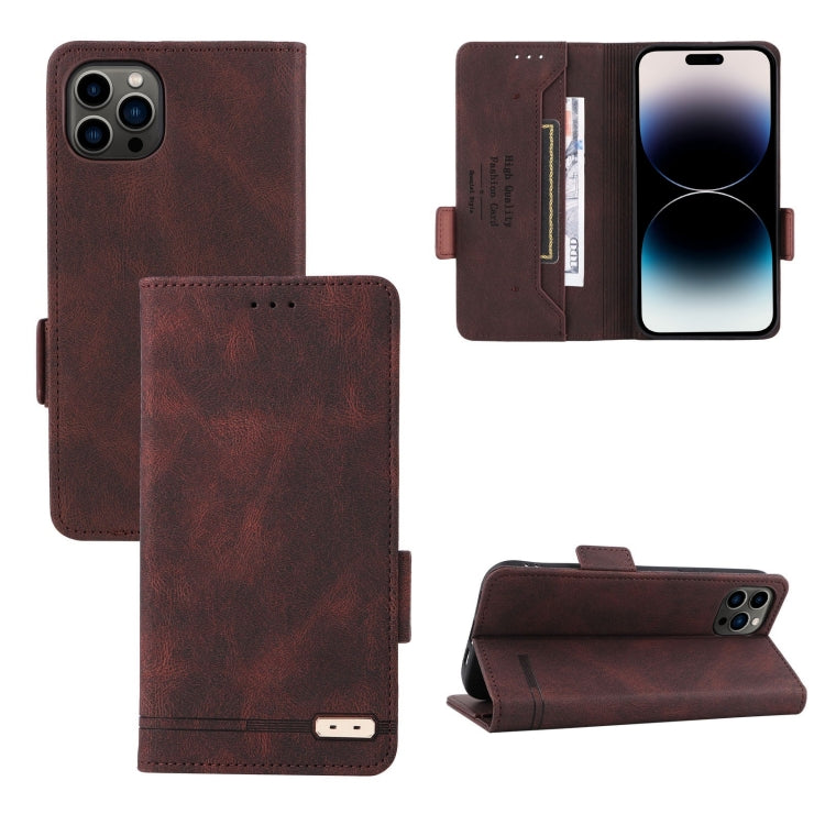 Magnetic Clasp Leather Phone Case