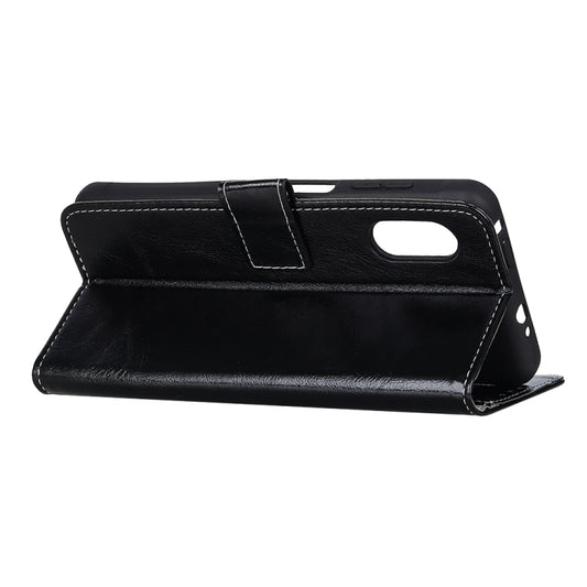 Galaxy phone case positioned in stand mode displaying media viewing angle