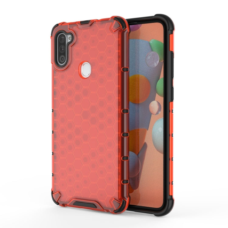 Shockproof Honeycomb PC + TPU Protective Case, For Galaxy A11, For Galaxy A41