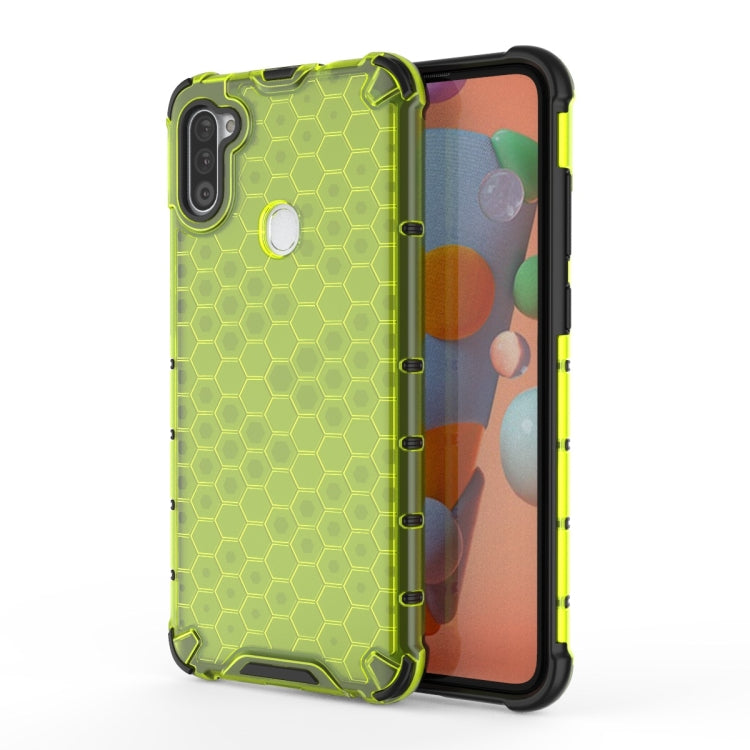 Shockproof Honeycomb PC + TPU Protective Case, For Galaxy A11, For Galaxy A41