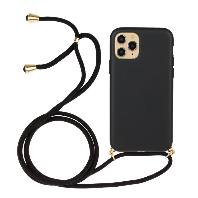Wheat Straw Material + TPU Protective Case with Lanyard, For iPhone 14 Pro Max, For iPhone 14 Pro, For iPhone 14 Max, For iPhone 14