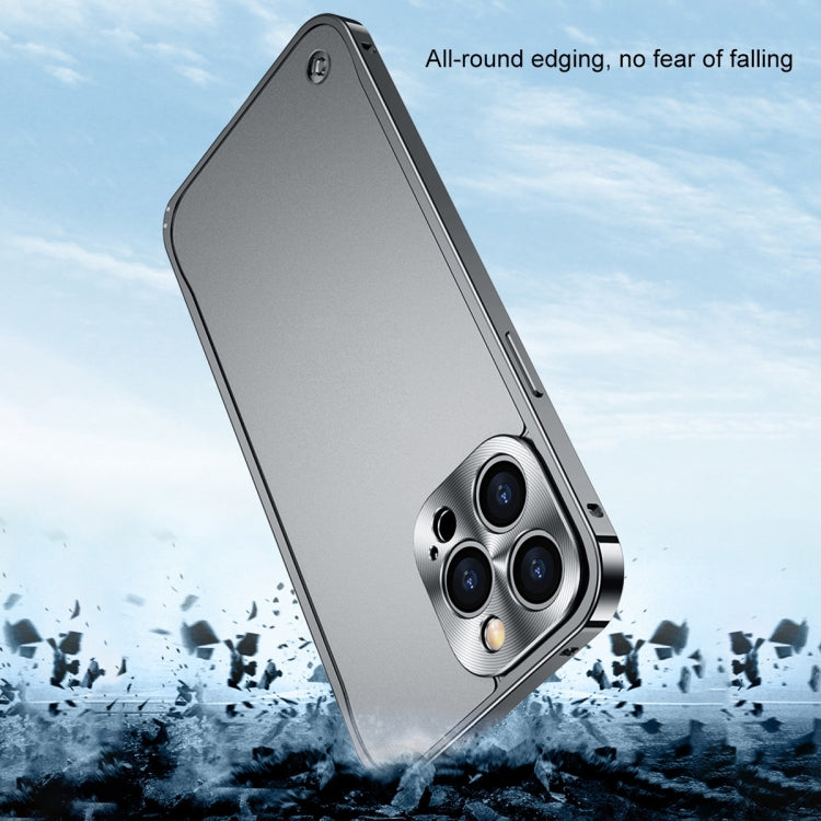 Metal Frame Frosted PC Shockproof Phone Case