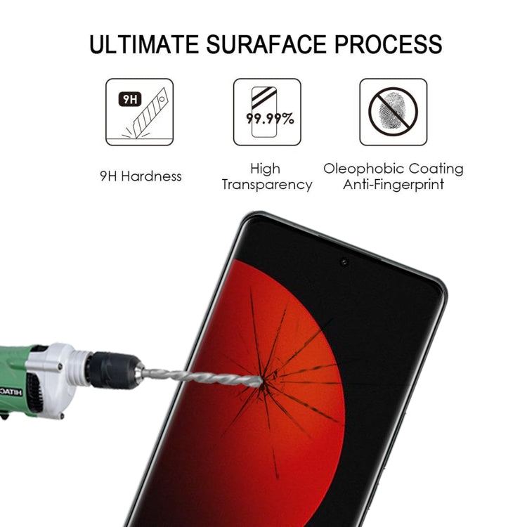 25 PCS Curved Edge Full Screen Tempered Glass Film