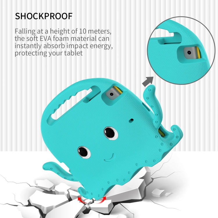 Octopus EVA Shockproof Tablet Case with Screen Film & Shoulder Strap