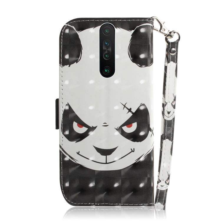 3D Painting Horizontal Flip Leather Case with Holder & Card Slot & Wallet & Lanyard