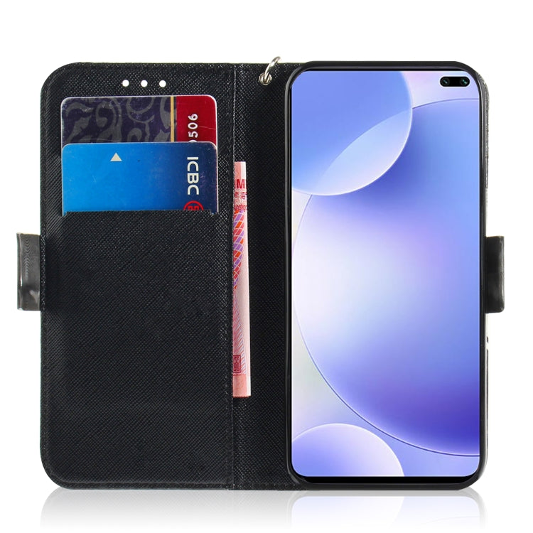 3D Painting Horizontal Flip Leather Case with Holder & Card Slot & Wallet & Lanyard