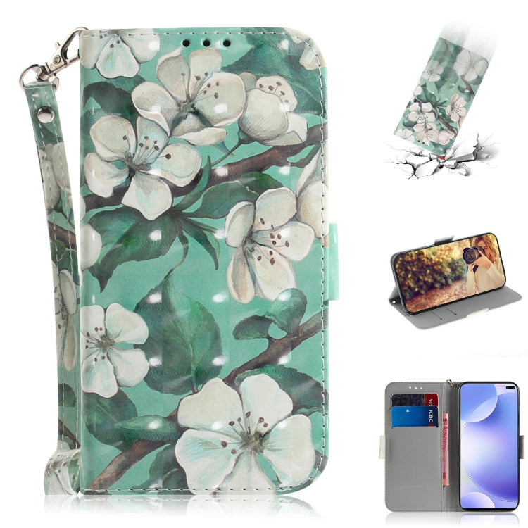 3D Painting Horizontal Flip Leather Case with Holder & Card Slot & Wallet & Lanyard
