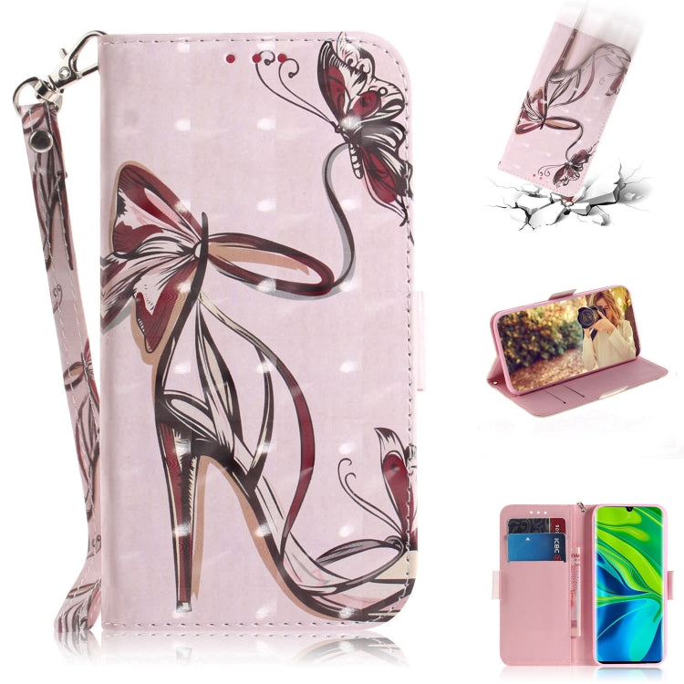 3D Painting Horizontal Flip Leather Case with Holder & Card Slot & Wallet & Lanyard