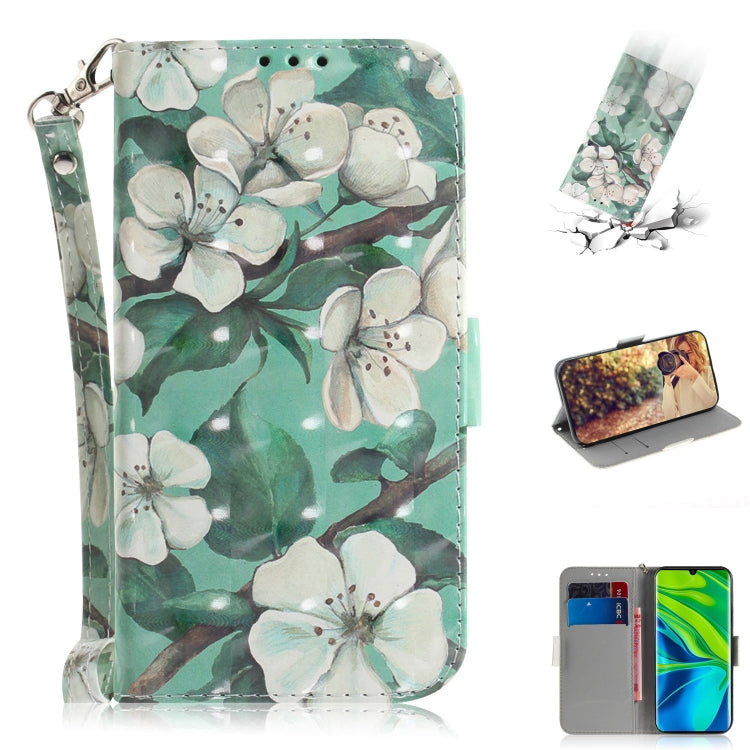 3D Painting Horizontal Flip Leather Case with Holder & Card Slot & Wallet & Lanyard