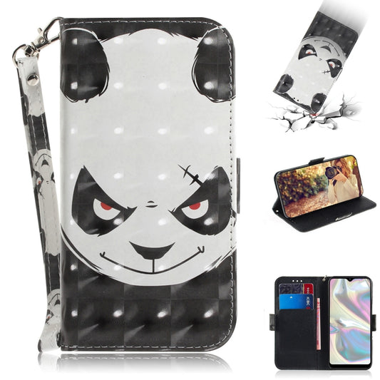 3D painted horizontal flip leather case with card slot wallet lanyard for Galaxy A70e Note 10 Lite A81