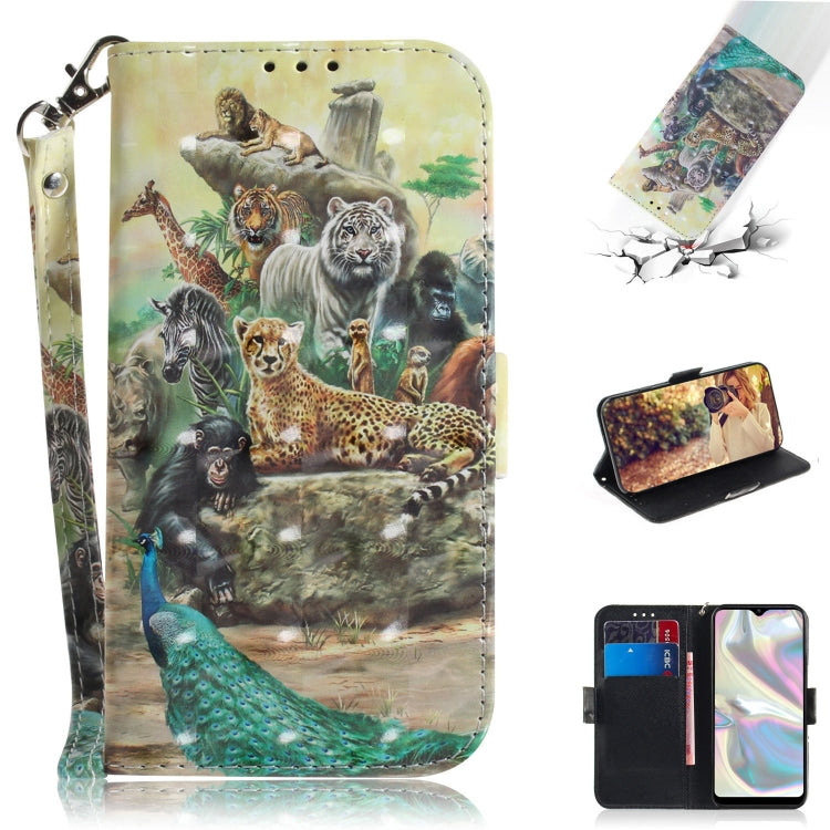 3D Painting Horizontal Flip Leather Case with Holder & Card Slot & Wallet & Lanyard, For Galaxy A70e, For Galaxy Note 10 Lite / A81