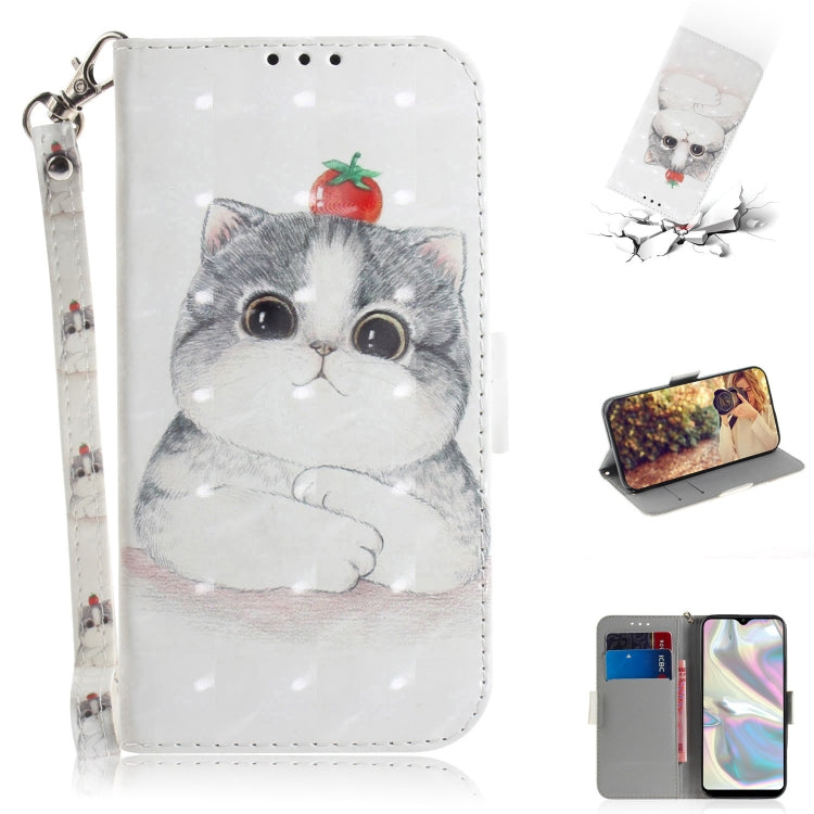 3D Painting Horizontal Flip Leather Case with Holder & Card Slot & Wallet & Lanyard, For Galaxy A70e, For Galaxy Note 10 Lite / A81