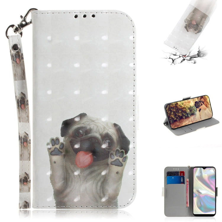 3D Painting Horizontal Flip Leather Case with Holder & Card Slot & Wallet & Lanyard, For Galaxy A70e, For Galaxy Note 10 Lite / A81