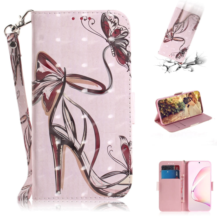 3D Painting Horizontal Flip Leather Case with Holder & Card Slot & Wallet & Lanyard, For Galaxy A70e, For Galaxy Note 10 Lite / A81