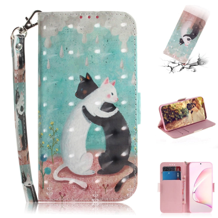 3D Painting Horizontal Flip Leather Case with Holder & Card Slot & Wallet & Lanyard, For Galaxy A70e, For Galaxy Note 10 Lite / A81