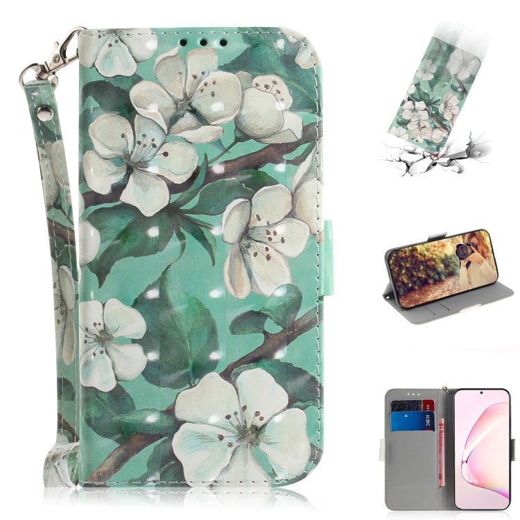 3D Painting Horizontal Flip Leather Case with Holder & Card Slot & Wallet & Lanyard, For Galaxy A70e, For Galaxy Note 10 Lite / A81