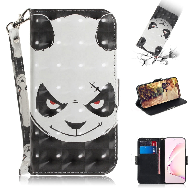 3D Painting Horizontal Flip Leather Case with Holder & Card Slot & Wallet & Lanyard, For Galaxy S10 Lite / A91