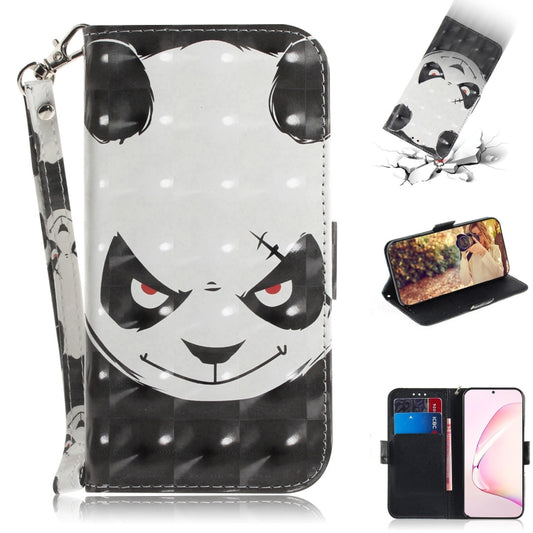 3D painting horizontal flip leather case for Galaxy S10 Lite with card slot and lanyard holder