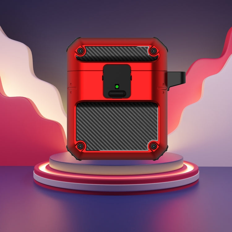 Automatic Bomb TPU + PC Earphone Protective Case with Switch