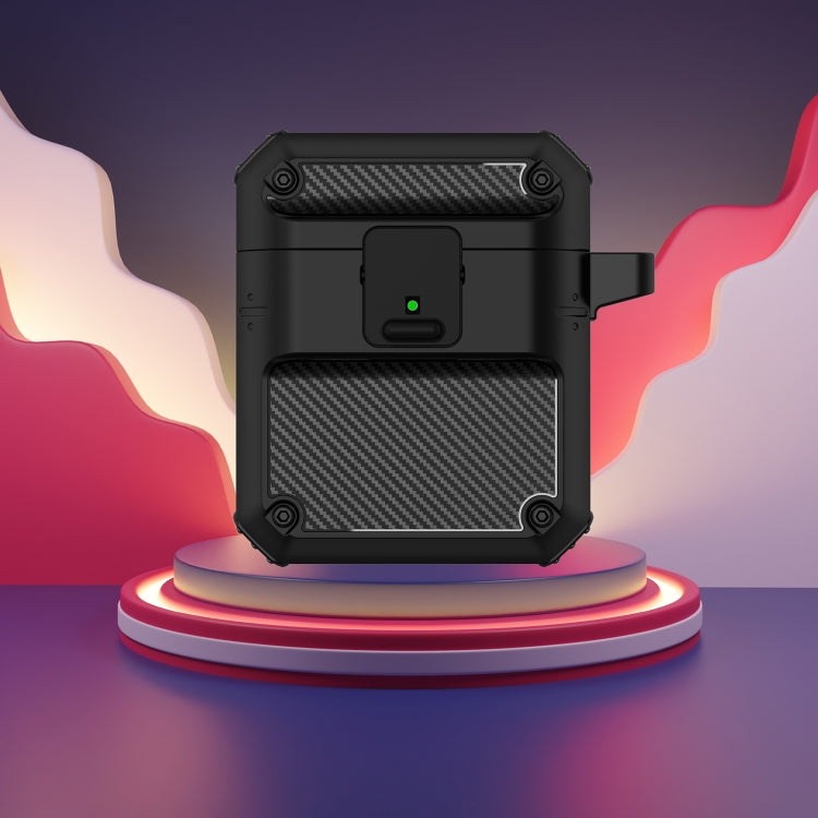 Automatic Bomb TPU + PC Earphone Protective Case with Switch