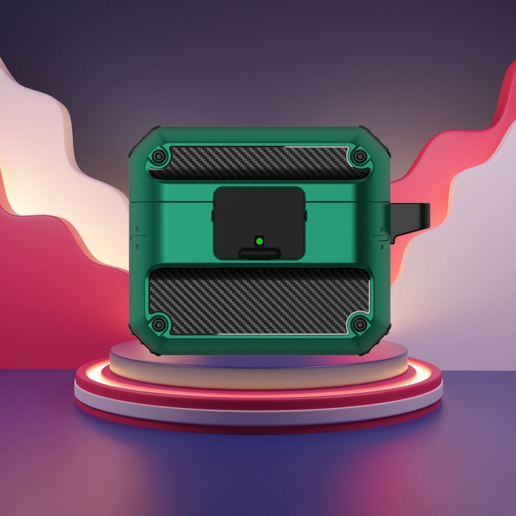 Automatic Bomb TPU + PC Earphone Protective Case with Switch