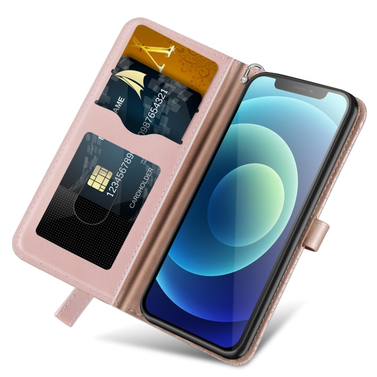 Life of Tree Embossing Pattern Leather Phone Case