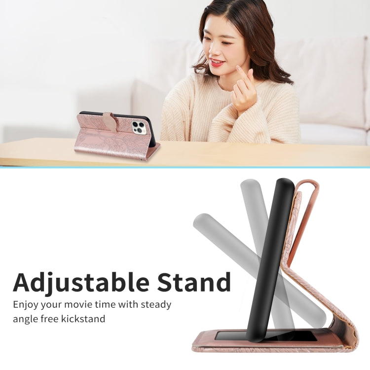 Life of Tree Embossing Pattern Leather Phone Case